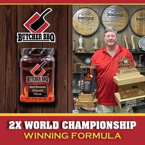 Miniatura 3 de Butcher BBQ Potenciador de aves de pollo chipotle de 12 oz