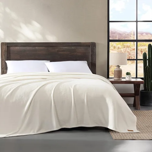 Miniatura 13 de Wrangler - Manta de tamaño individual, ropa de cama de forro polar de felpa súper suave y reversible, manta para sofá o cama (verde arena coyote)