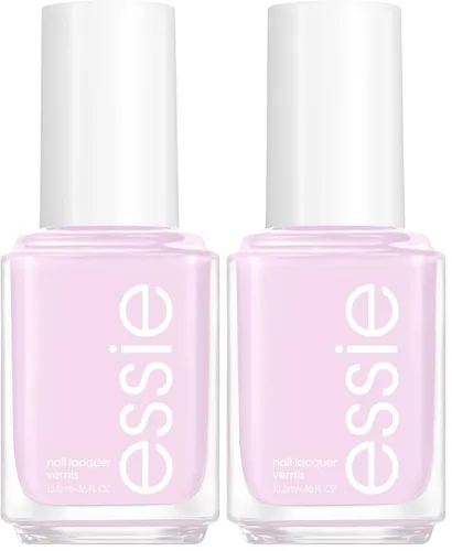 Miniatura 17 de essie Esmalte de uñas de calidad de salón, vegano sin 8, azul aciano, Bikini So Teeny, 0.46 onzas líquidas (paquete de 2)
