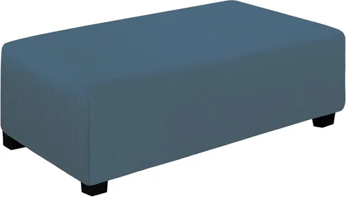 Miniatura 131 de Easy-Going Funda Elástica para Otomana Taburete de Almacenamiento Plegable Protector de Muebles Funda Rectangular Suave con Parte Inferior Elástica