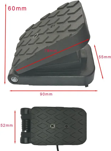 Miniatura 2 de Accesorio de pedal de velocidad variable interruptor de pie eléctrico para autos de niños juguetes eléctricos de montar para niños piezas