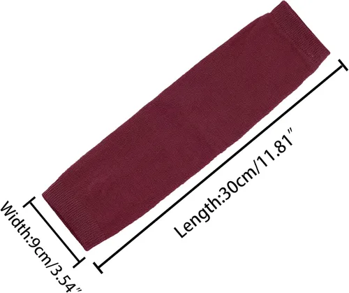 Miniatura 21 de Allegra K Calentadores de brazo sin dedos unisex de moda clásica