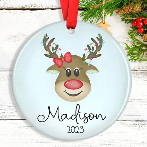 Miniatura 25 de Adornos de Navidad personalizados para camión volquete, adorno personalizado para bebé, adornos para árbol de Navidad para niños, adornos de camión