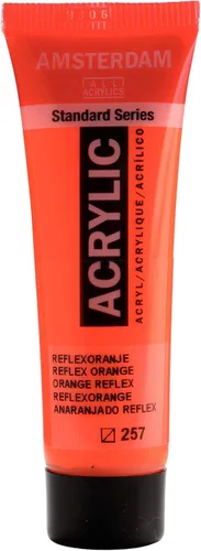 Miniatura 91 de Amsterdam Serie Estándar Tubo de Pintura Acrílica 120ml Azo Naranja 276 (17092762)