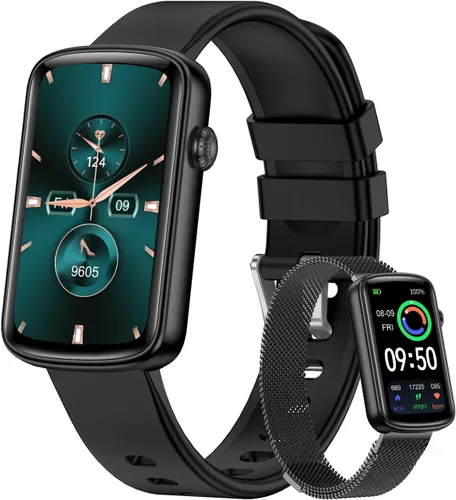 Miniatura 12 de Fitness Tracker, Fitness Watches for Women Men with Heart Rate Monitor Blood Oxygen Sleep Tracker Pedometer, 1.47" Smart Watch Step Calorie Counter
