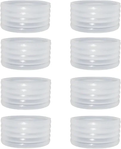 Miniatura 13 de 15 colores disponibles Buena elasticidad 8-45 piezas de raqueta de tenis/paletas de pickleball/squash anillo de silicona raqueta agarre bandas 8