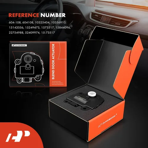Miniatura 2 de A-Premium Actuador de puerta de mezcla de calentador HVAC de reemplazo para Chevrolet Corvette 2005-2013 Impala Malibu Monte Carlo Buick LaCrosse