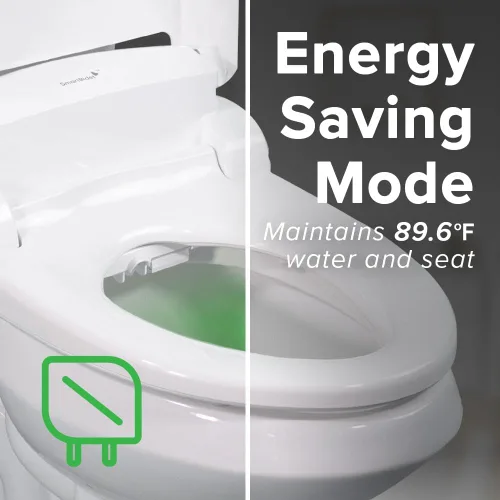 Miniatura 9 de SmartBidet SB-2000 Asiento de bidé eléctrico - Asiento para inodoro climatizado con secador de aire caliente y funciones de lavado con control