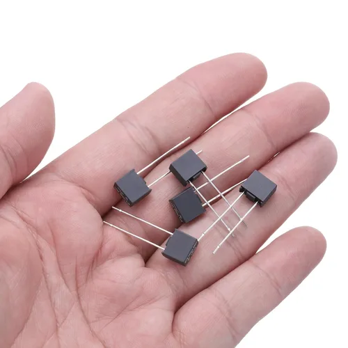 Miniatura 4 de uxcell 20pcs DIP Montado Miniatura Square Slow Blow Micro Fusible para piezas electrónicas PCB LCD Reparación, T1A 1A 250V, Negro