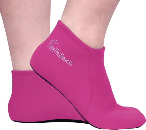 Miniatura 5 de FitsT4 Sports Calcetines de agua de neopreno de 0.118 in con aleta de esnórquel antideslizante para hombres y mujeres