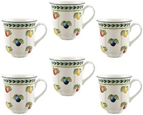 Miniatura 3 de Villeroy Boch - Juego de 6 tazas de jardín francés 10 onzas