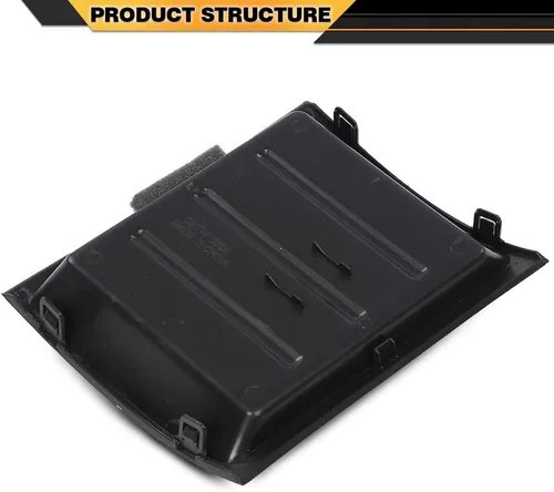 Miniatura 6 de CNNELL Caja de almacenamiento de bisel superior para salpicadero, color negro, compatible con Nissan Xterra 2005-2013/compatible con Nissan