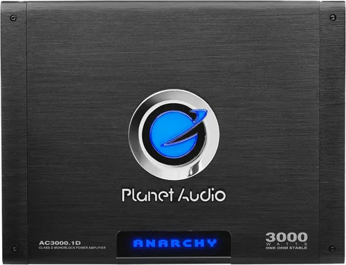 Planet Audio - Amplificador de canal para automóvil - 1800 vatios