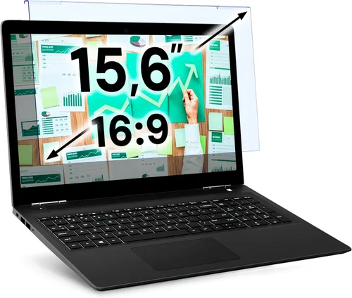 Miniatura 44 de VINTEZ Protector de pantalla de luz azul para monitor de computadora y portátil de 14 pulgadas, película de bloqueo de luz azul anti-UV para PC