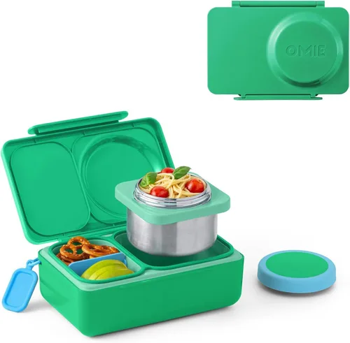 Miniatura 10 de Omie OmieBox UP Caja de Bento para Niños Lonchera Aislada Termo Térmico con Aislamiento al Vacío a Prueba de Fugas Envase de Hielo Refrescante