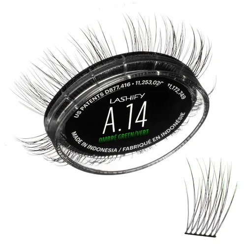 Miniatura 16 de Lashify Amplify - Extensiones de pestañas Gossamer de 0.47 pulgadas, color ceniza, pestañas postizas para un aspecto natural