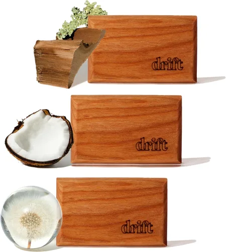 Miniatura 14 de Ambientador para coche Drift - El ambientador de madera original - Eliminador de olores para coche - Aroma duradero - Clip de metal - Aceites
