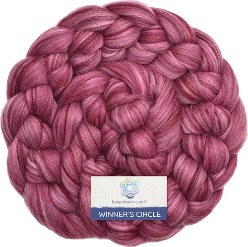 Miniatura 8 de Winner's Circle - Fibra merino superfina para hilar y fieltro. Mezcla superior peinada súper suave en impresionantes mezclas de colores, especias