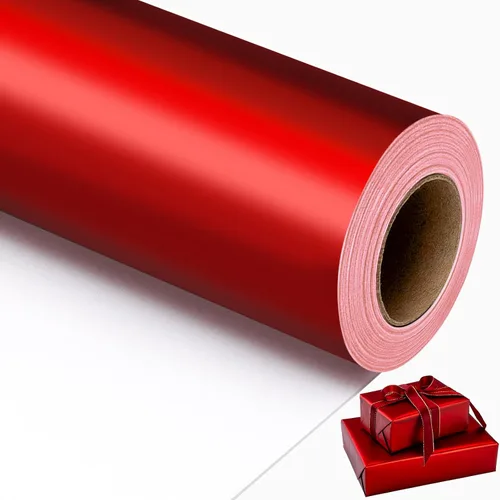 Miniatura 8 de Garbendy Rollo de Papel de Regalo - Papel de Color Sólido con Brillo Perlado, Perfecto para Bodas, Día de San Valentín, Cumpleaños, Navidad, Baby