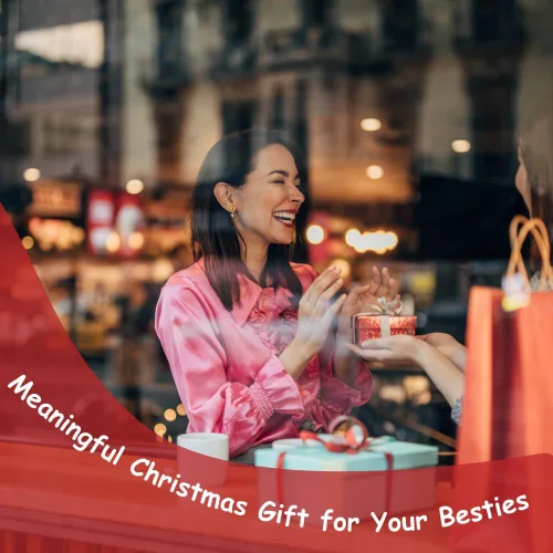 Miniatura 6 de Gossby Adorno de Navidad acrílico personalizado para parejas en el crimen, Navidad personalizada para 3 mujeres con diseño, nombre, recuerdo de 36