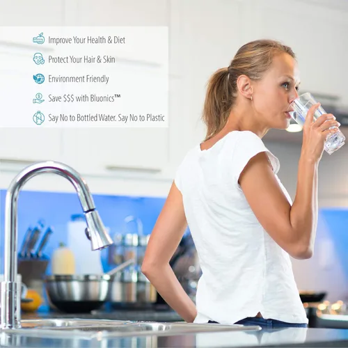 Miniatura 4 de Sistema purificador de filtro de agua de pozo con luz ultravioleta UV de 55W más sedimentos y carbón para óxido, hierro, arena, suciedad
