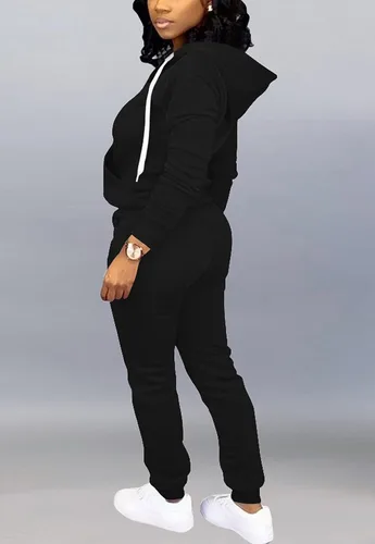 Miniatura 2 de Mrskoala - Conjunto deportivo de 2 piezas para mujer, sudadera y pantalones largos para correr o descansar