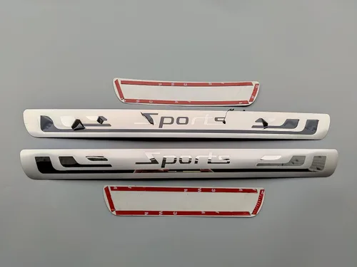 Miniatura 5 de Protector de rasguños para umbral de puerta de automóvil, compatible con Nissan Altima Kicks Rogue Sentra 2019-2023, accesorios para paneles