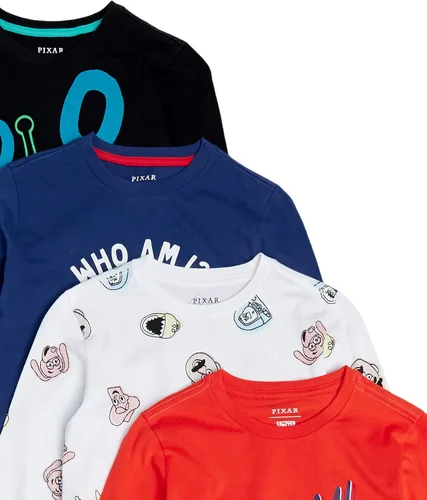 Miniatura 4 de Camiseta de manga larga Spotted Zebra, marca Tienda, de Disney, Star Wars, Marvel, para niño