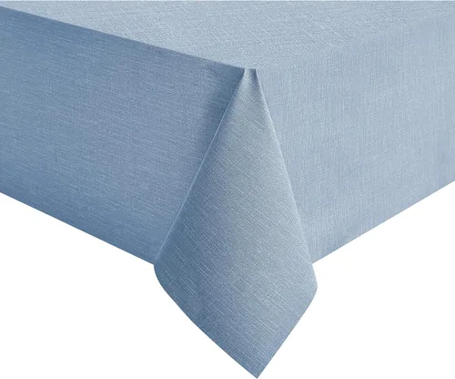 Miniatura 20 de NLMUVW - Mantel de plástico transparente 100% resistente al agua, a prueba de aceite y derrames, mantel de PVC, fácil de limpiar, para cocina