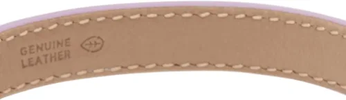 Miniatura 3 de Fossil - Pulsera de acero inoxidable y cuero genuino para mujer