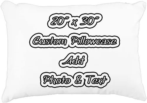 Miniatura 8 de Shop&Three funda de almohada con diseño personalizable para fotos o texto, para interiores o exteriores, funda de almohada para fotos de mascotas