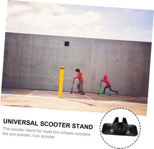 Miniatura 3 de BESPORTBLE 2 unids estante de estacionamiento Scooter Suministros Scooter Holder Universal Scooter Stand Scooter Stand Rack Scooter Accesorios