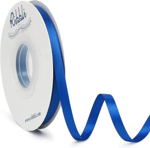 Miniatura 123 de Ribbli - Cinta de satén de doble cara dorada, 1 pulgada x 25 yardas, uso para ramo de lazos, envoltura de regalos, decoración de boda Dorado