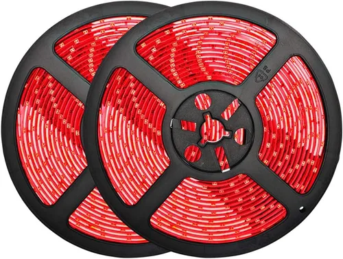 Miniatura 4 de Tiras de luces LED verdes de 32.8 pies, impermeables IP65 SMD2835 regulables 600 LEDs 12V cortables para gabinete, automóvil, bar, dormitorio