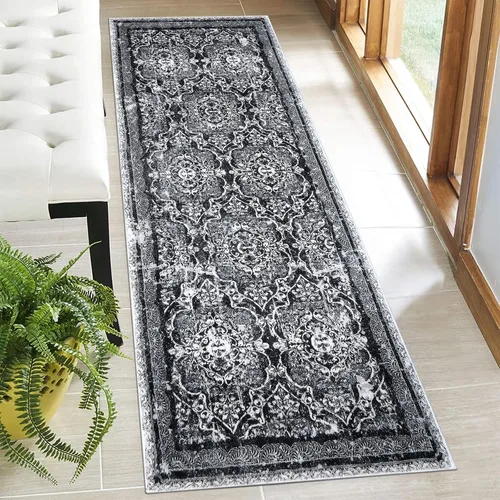 Miniatura 97 de Vaukki - Alfombra de pasillo, suave y peluda, alfombra antideslizante lavable, para lavandería, cocina, granja, baño, entrada y dormitorio