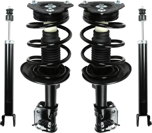 Miniatura 10 de 2 amortiguadores delanteros aptos para Nissan Altima 2007-2013 front shock absorber, coil spring loaded struts, suspension replacement, driver