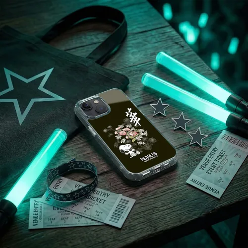 Miniatura 311 de Carcasa de gel para iPhone 7 Plus/iPhone 8 Plus, diseño de Snoopy Oriental de Peanuts, Badges