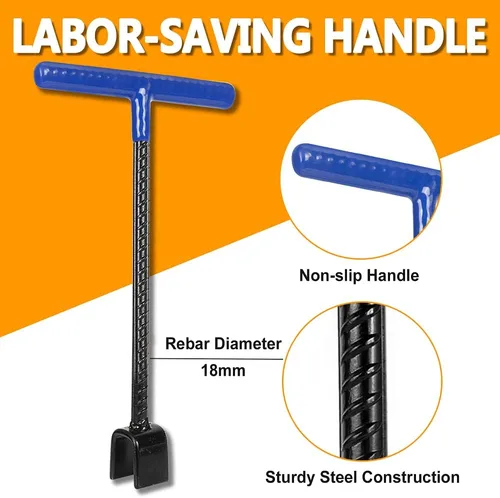 Miniatura 4 de Winisok - Llave de medidor de agua de 17 pulgadas con llave de utilidades multifuncional de 4 vías, herramienta de apagado de agua con varilla