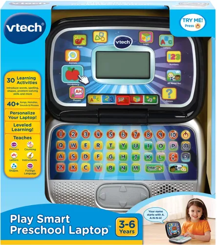 Miniatura 7 de VTech Play Smart - Portátil preescolar, color negro
