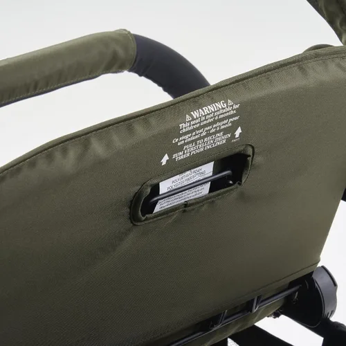Miniatura 7 de Familidoo H4E Quad Lidoo Lite Cochecito Vagón de 4 Asientos para Niños, Ligero y Plegable con Asientos Reclinables, Arnés de 5 Puntos, Doble Toldo