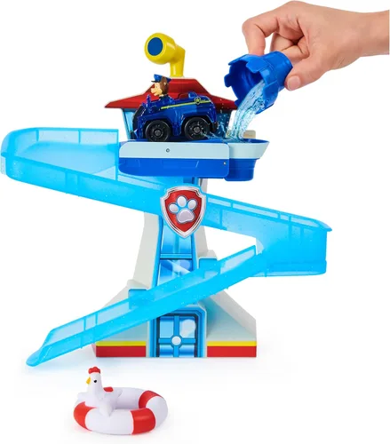 Miniatura 3 de Paw Patrol, Adventure Bay Juego de Baño con Vehículo de Chase con Luz, Juguete de Baño para Niños de 3 Años en Adelante