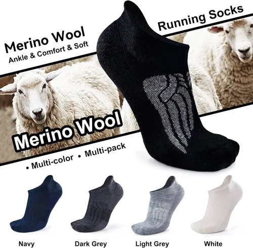 Miniatura 5 de Busy Socks Calcetines de compresión de lana merino para hombres y mujeres calcetines suaves y gruesos 36 pares