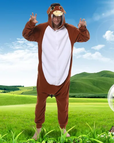 Miniatura 4 de Lifeye - Pijama para adulto con diseño de burro
