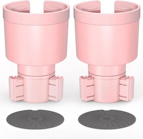 Miniatura 14 de SEVEN SPARTA Paquete de 2 soportes expansores de portavasos para automóvil, base ajustable, compatible con Yeti de 20/26/30 onzas, Hydro Flasks
