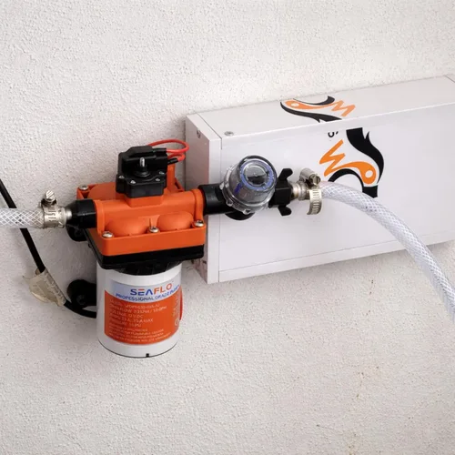 Miniatura 2 de SEAFLO Bomba de presión de agua bajo demanda serie 42 de 12 V, 3.0 GPM, 55 PSI, con derivación para ciclos reducidos, autocebante