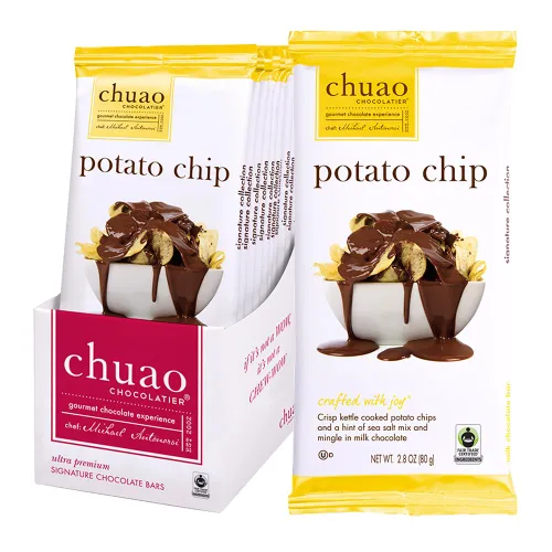 Miniatura 19 de Chuao Chocolatier Oh My S'mores Barras de chocolate con leche, chocolate gourmet artesano europeo sin conservantes, para cestas de regalo, Navidad