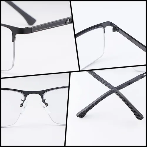 Miniatura 2 de LJIMI - Gafas de sol de lectura fotocromáticas progresivas multifocal, protección UV, lector solar, lentes de bloqueo de luz azul