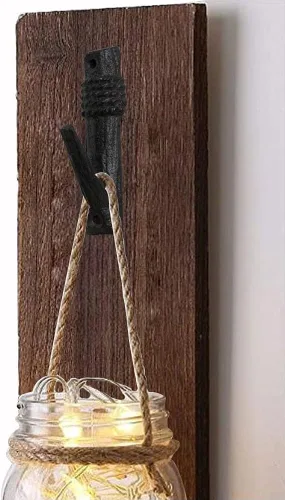 Miniatura 4 de Lanebudd - Gancho de hierro forjado retro para muebles y accesorios de muebles, 2 paquetes