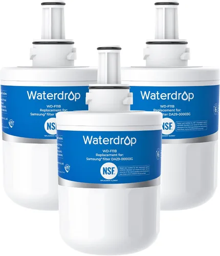 Waterdrop DA29-00003G Filtro de agua para refrigerador, repuesto para Samsung®, DA29-00003B, DA29-00003A, Aqua-Pure Plus, HAFCU1, RFG237AARS, FMS-1,
