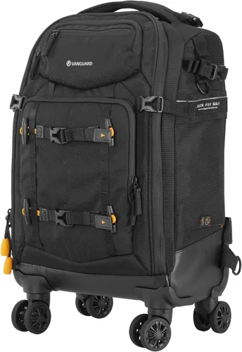 Miniatura 9 de VANGUARD ALTA FLY 55T G2 DSLR - Mochila convertible para cámara, 8 ruedas giratorias/carretilla, capacidad de 22 litros, capacidad para laptop de 14